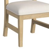 Ridgemont Natural/White Dining Side Chair (Set of 2) - Ornate Home