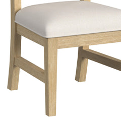 Ridgemont Natural/White Dining Side Chair (Set of 2) - Ornate Home
