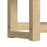 Ridgemont Natural/White Dressing Stool - Ornate Home