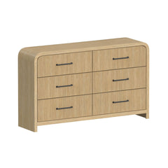 Ridgemont Natural 6-Drawer Dresser