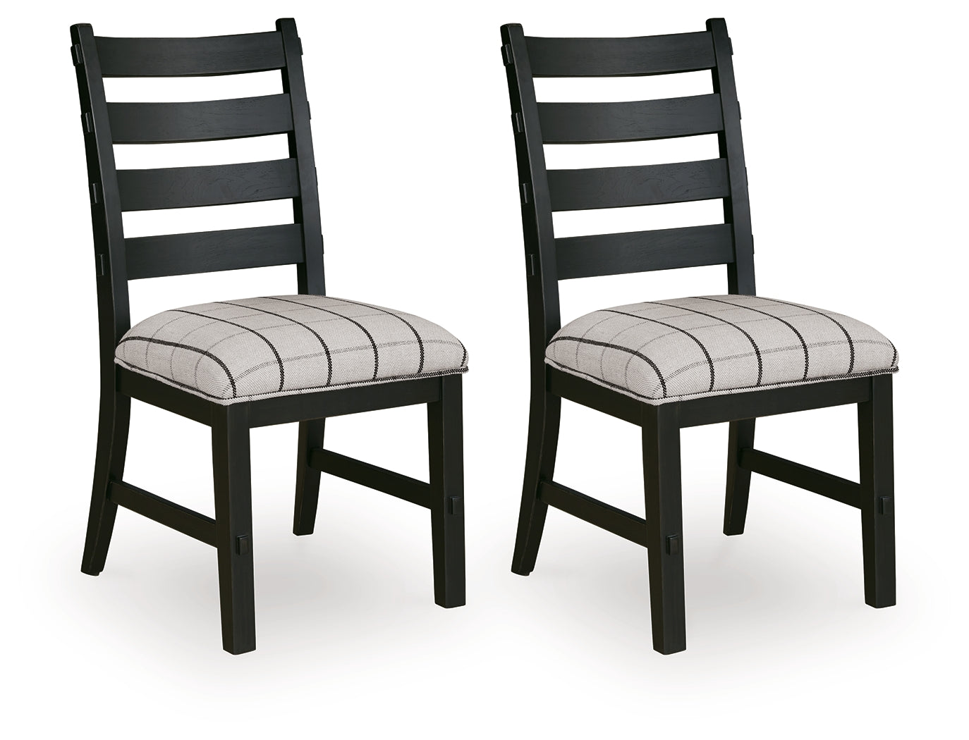 Ridgester Beige/Black Dining Chair (Set of 2) (Online Special Price) - Ornate Home
