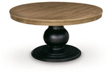 Ridgester Light Brown/Black Dining Table (Online Special Price) - Ornate Home