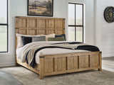 Ridgester Light Brown California King Panel Bed - Ornate Home