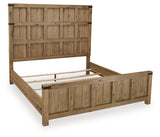Ridgester Light Brown California King Panel Bed - Ornate Home