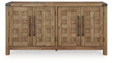 Ridgester Light Brown Dining Server (Online Special Price) - Ornate Home