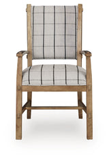 Ridgester Light Brown Extension Dining Table, 2 Arm Chairs and 4 Side Chairs (Online Special Price) - Ornate Home