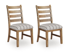 Ridgester Light Brown Extension Dining Table, 2 Arm Chairs and 6 Side Chairs - Ornate Home