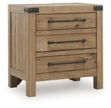 Ridgester Light Brown Nightstand (Online Special Price) - Ornate Home