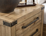 Ridgester Light Brown Nightstand (Online Special Price) - Ornate Home