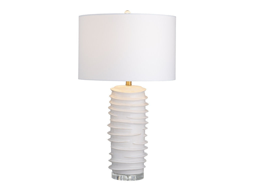 Ridgeway White Table Lamp (Set of 2) - Ornate Home