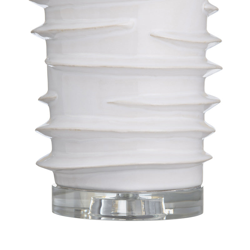 Ridgeway White Table Lamp (Set of 2) - Ornate Home