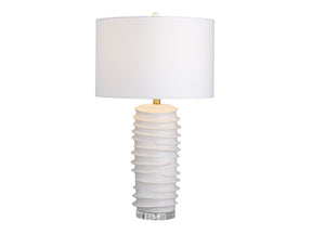 Ridgeway White Table Lamp (Set of 2) - Ornate Home