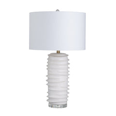 Ridgeway White Table Lamp (Set of 2) - Ornate Home