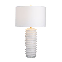 Ridgeway White Table Lamp (Set of 2) - Ornate Home