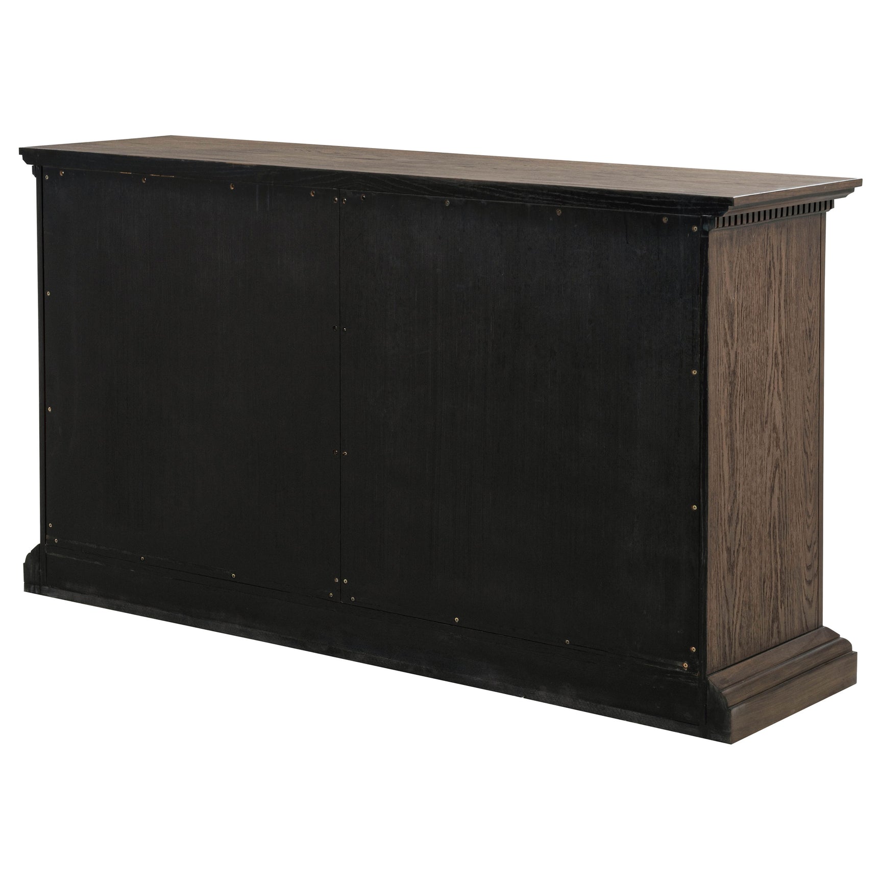 Ridgewell Dark Oak 2-drawer 4-door Dining Server - Ornate Home