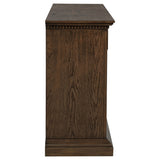 Ridgewell Dark Oak 2-drawer 4-door Dining Server - Ornate Home