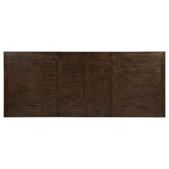 Ridgewell Dark Oak 7-piece Rectangular Trestle Dining Set - Ornate Home