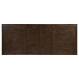 Ridgewell Dark Oak Rectangular Trestle Dining Table - Ornate Home