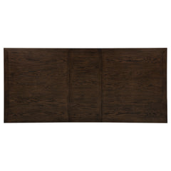 Ridgewell Dark Oak Rectangular Trestle Dining Table - Ornate Home