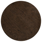 Ridgewell Dark Oak Round Pedestal Dining Table - Ornate Home