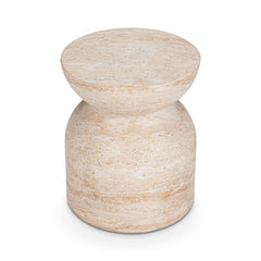 Ridgewood Capri Limestone Outdoor Accent Table - Ornate Home