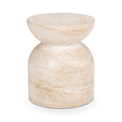 Ridgewood Capri Limestone Outdoor Accent Table - Ornate Home