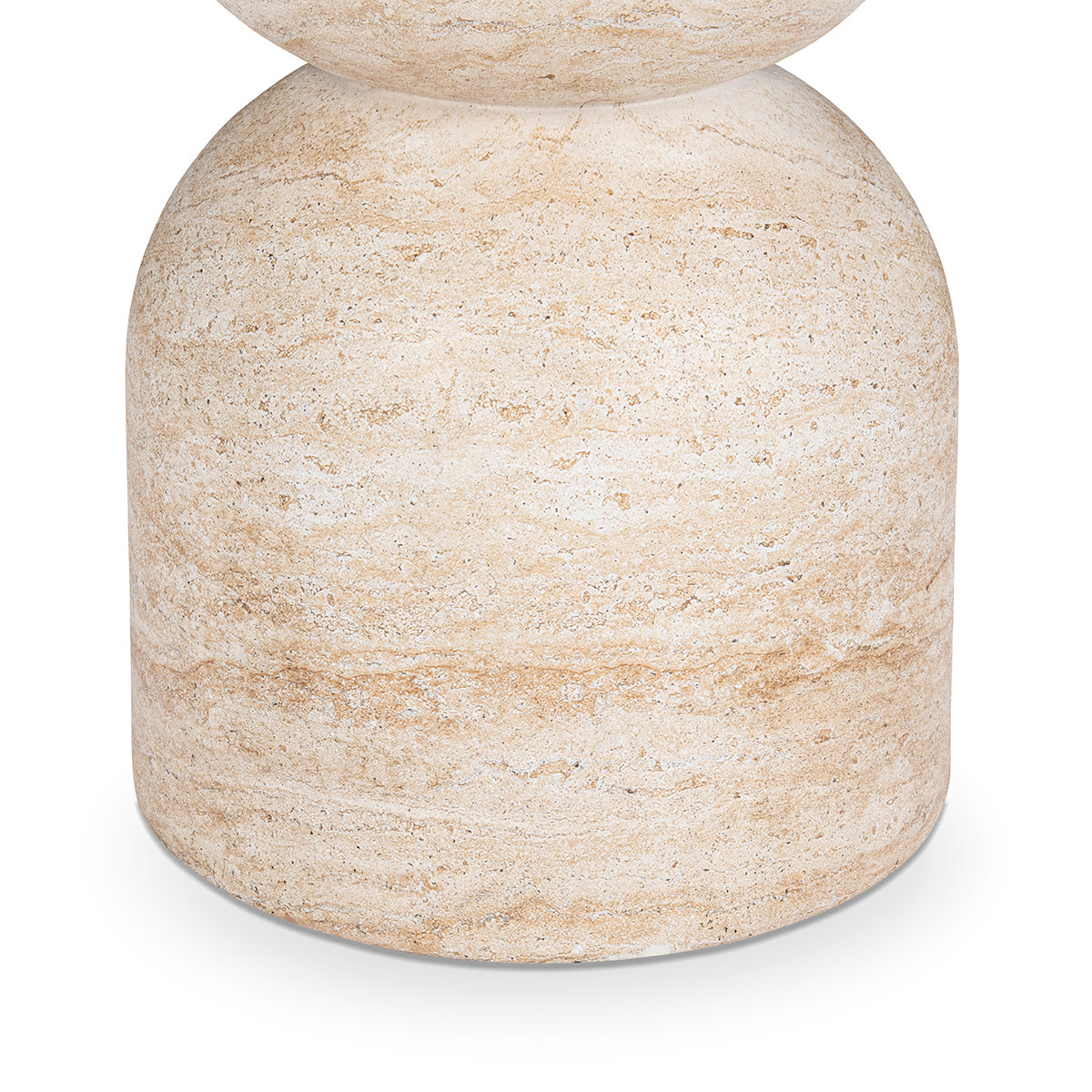 Ridgewood Capri Limestone Outdoor Accent Table - Ornate Home