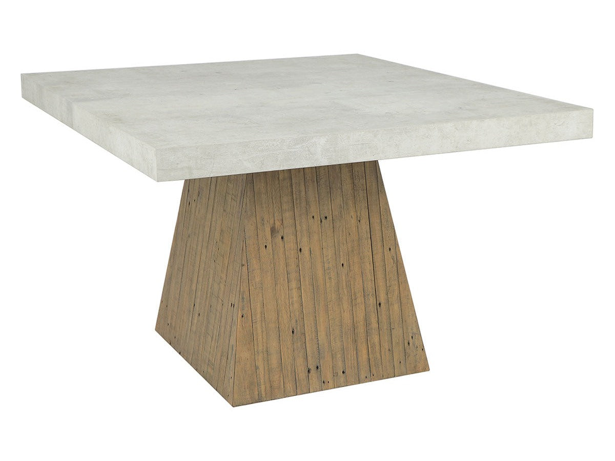 Ridley Natural/Antique White Square Dining Table - Ornate Home