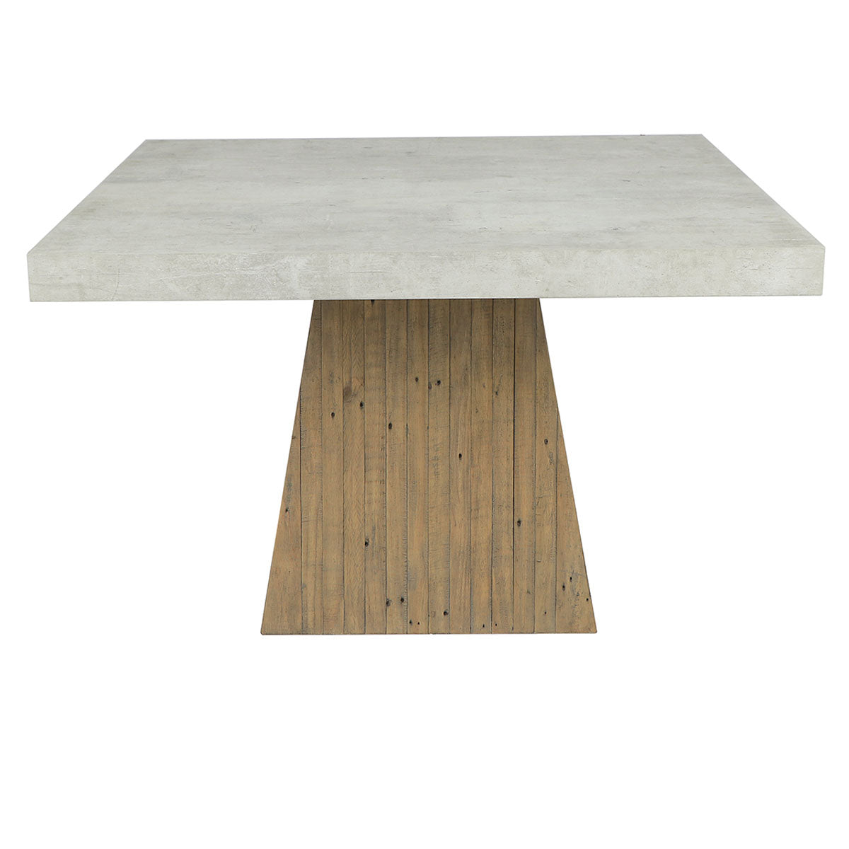 Ridley Natural/Antique White Square Dining Table - Ornate Home