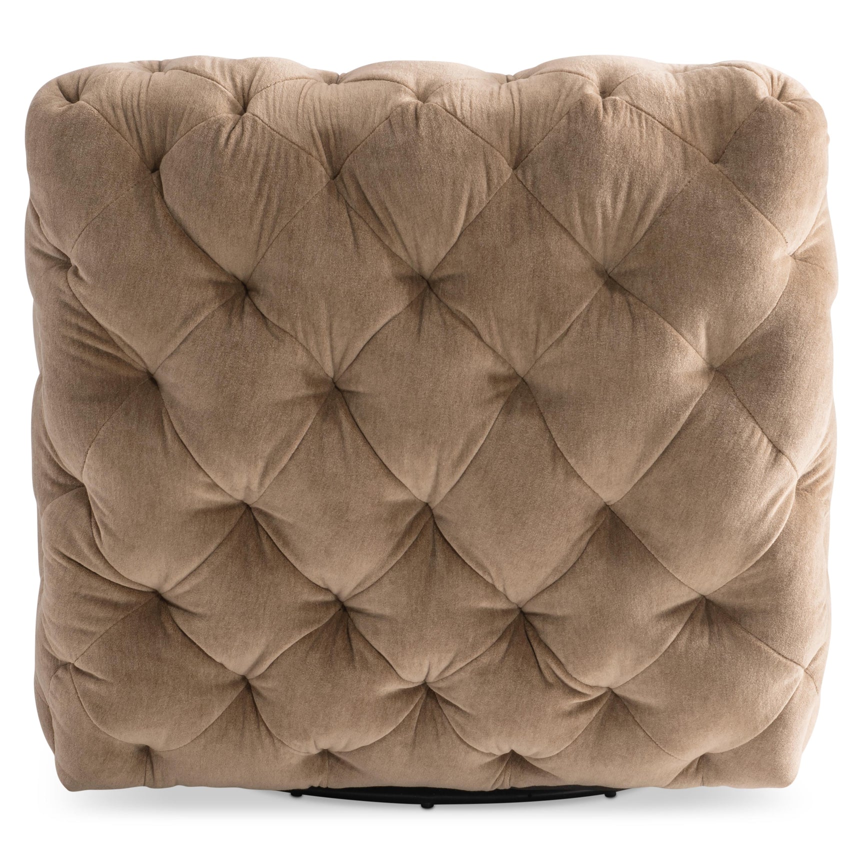 Rigby Brown Fabric Swivel Chair - Ornate Home