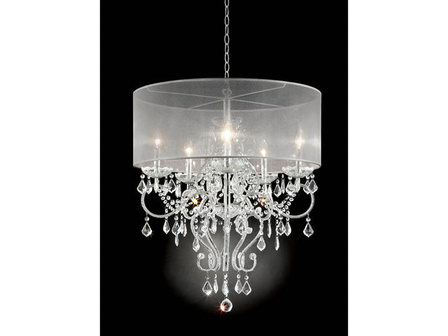 Rigel Silver Ceiling Lamp - Ornate Home