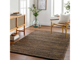 Riki Black Area Rug - Ornate Home