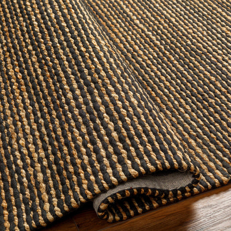 Riki Black Area Rug - Ornate Home