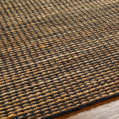 Riki Black Area Rug - Ornate Home