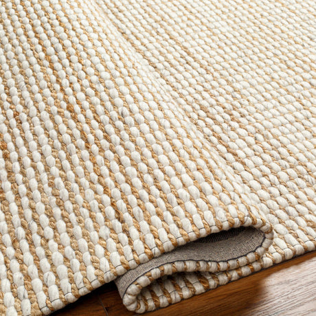 Riki Cream Jute-Wool Blend Rug - Ornate Home