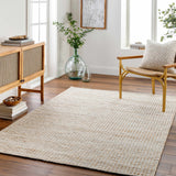 Riki Cream Jute-Wool Blend Rug - Ornate Home