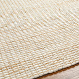 Riki Cream Jute-Wool Blend Rug - Ornate Home