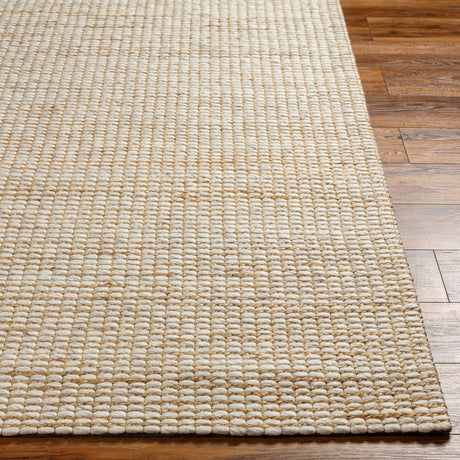Riki Cream Jute-Wool Blend Rug - Ornate Home