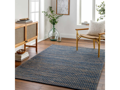 Riki Navy Area Rug - Ornate Home