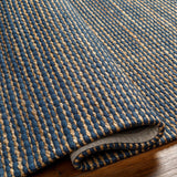 Riki Navy Area Rug - Ornate Home