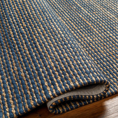 Riki Navy Area Rug - Ornate Home