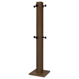Rikkie Walnut Coat Rack - Ornate Home