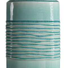 Rila Distressed Teal Table Lamp - Ornate Home