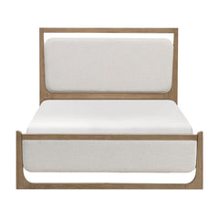 Riley Beige Queen Bed - Ornate Home