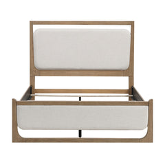 Riley Beige Queen Bed - Ornate Home