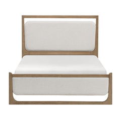 Riley Beige Queen Bed - Ornate Home