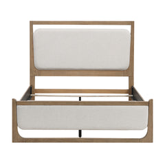 Riley Beige Queen Bed - Ornate Home