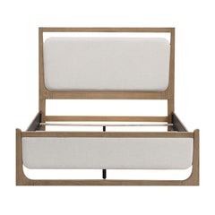 Riley Light Brown/Beige 4-Piece Queen Bedroom Set - Ornate Home