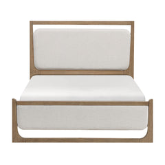 Riley Light Brown/Beige 4-Piece Queen Bedroom Set - Ornate Home
