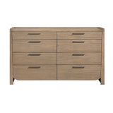 Riley Light Brown/Beige 5-Piece Queen Bedroom Set - Ornate Home